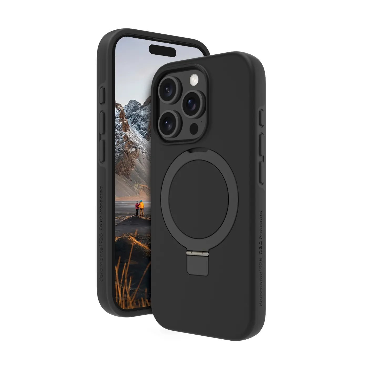 [IUK1BL006296] ICELAND ULTRA D3O IPHONE 16 PRO BK