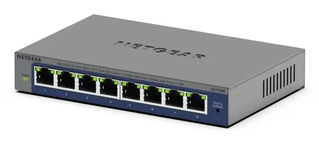 [GS108E-400PES] 8PT GIGABIT PLUS SWITCH