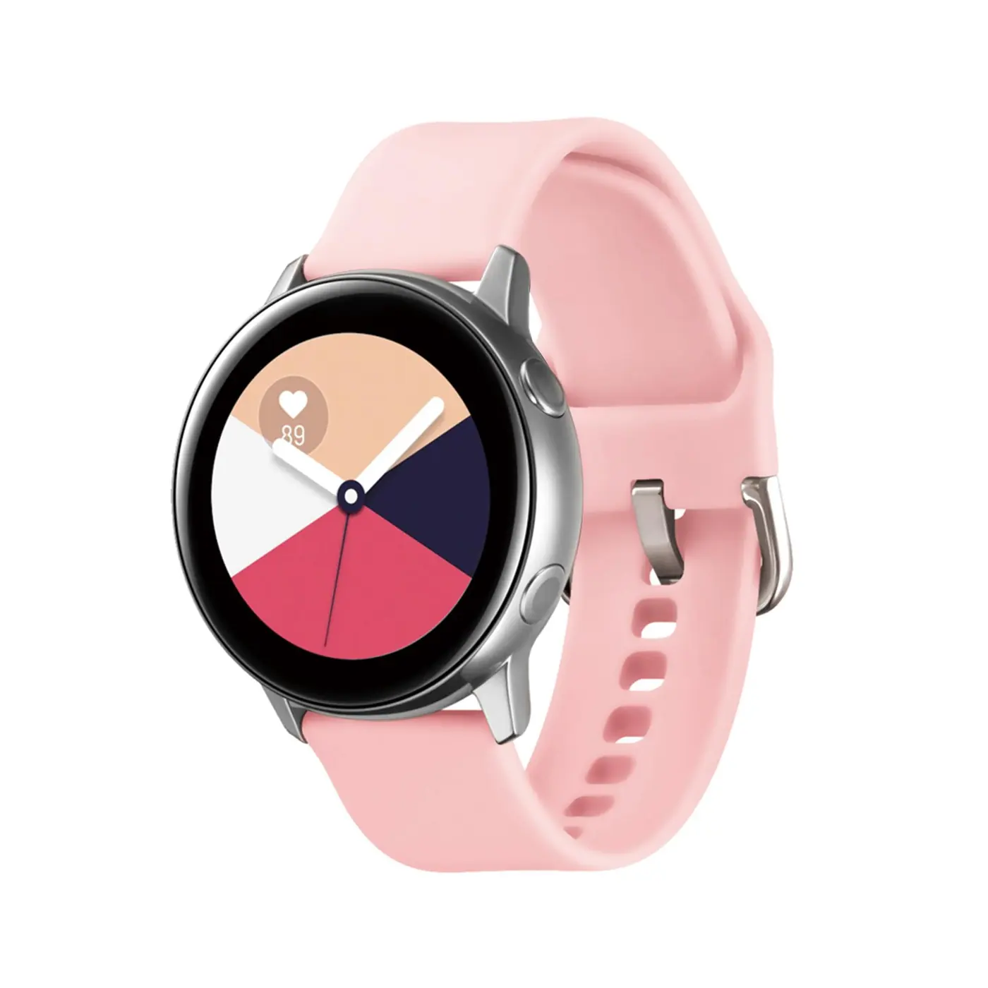 [WBANDUNISIL20BP] UNIVERSAL WATCHBAND 20MM SILICONE