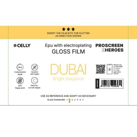 [PROFILMPRO10] 10 PZ PROFILM DUBAI ELECTROPLATING