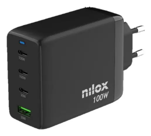 [NXGANUSBC100] CARICATORE GAN 100W 4 PORTE