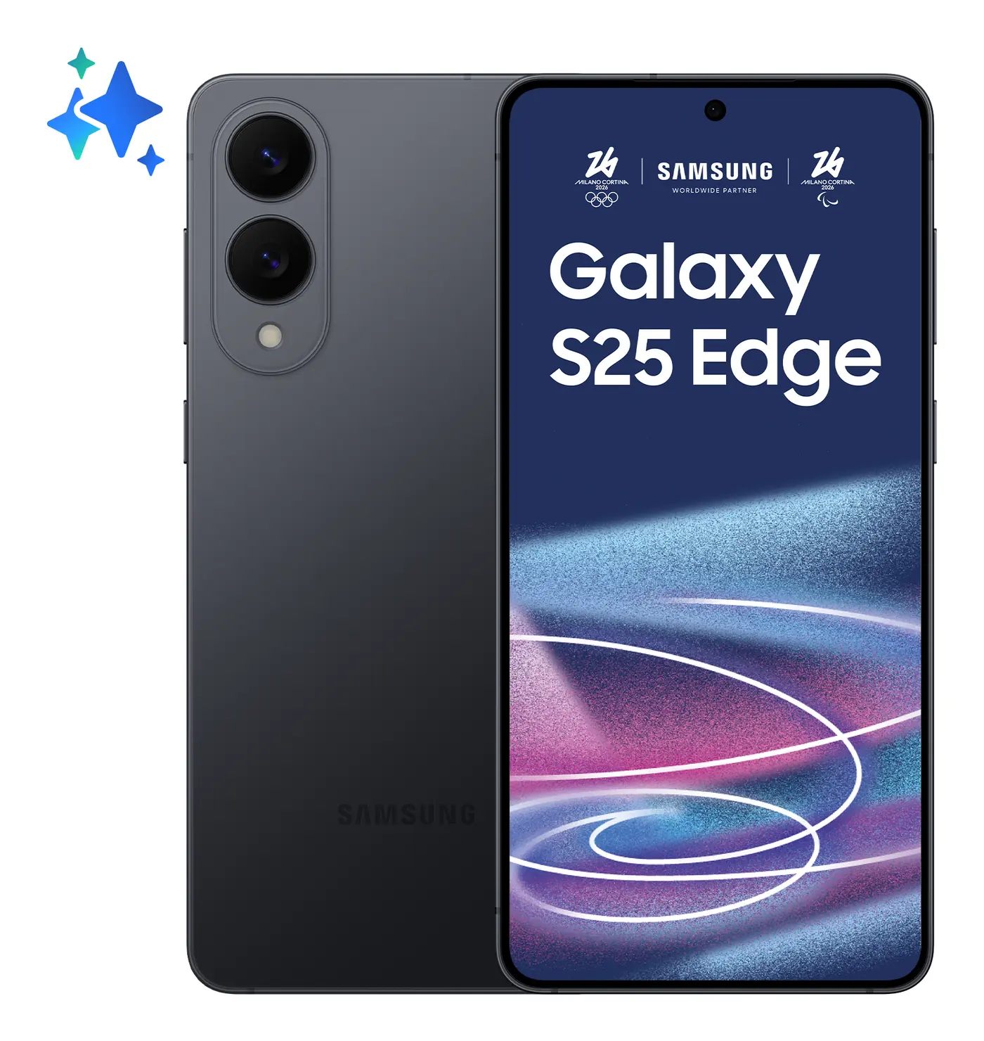 [SM-S937BZKDEUE] GALAXY S25 EDGE 12GB+256GB BLACK