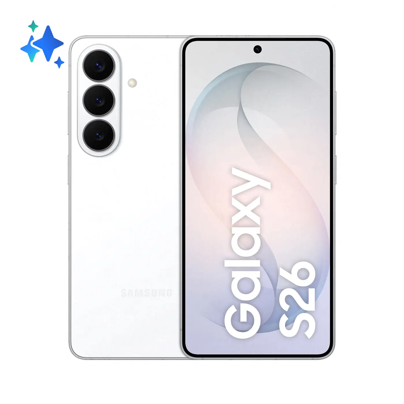 [SM-S942BZWGEUE] GALAXY S26 12+256GB WHITE