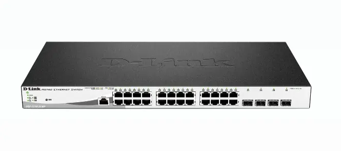[DGS-1210-28MP/E] 28-PORT GIGABIT POE+ SMART SWI