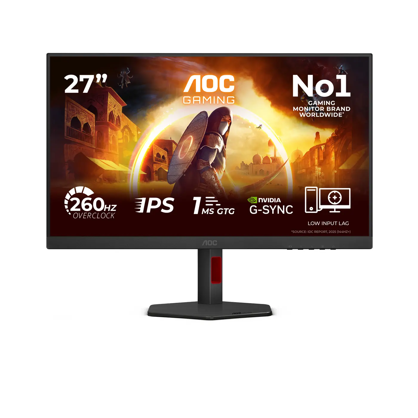 [27G4ZR] MONITOR GAMING 27 IPS  FHD REG ALT