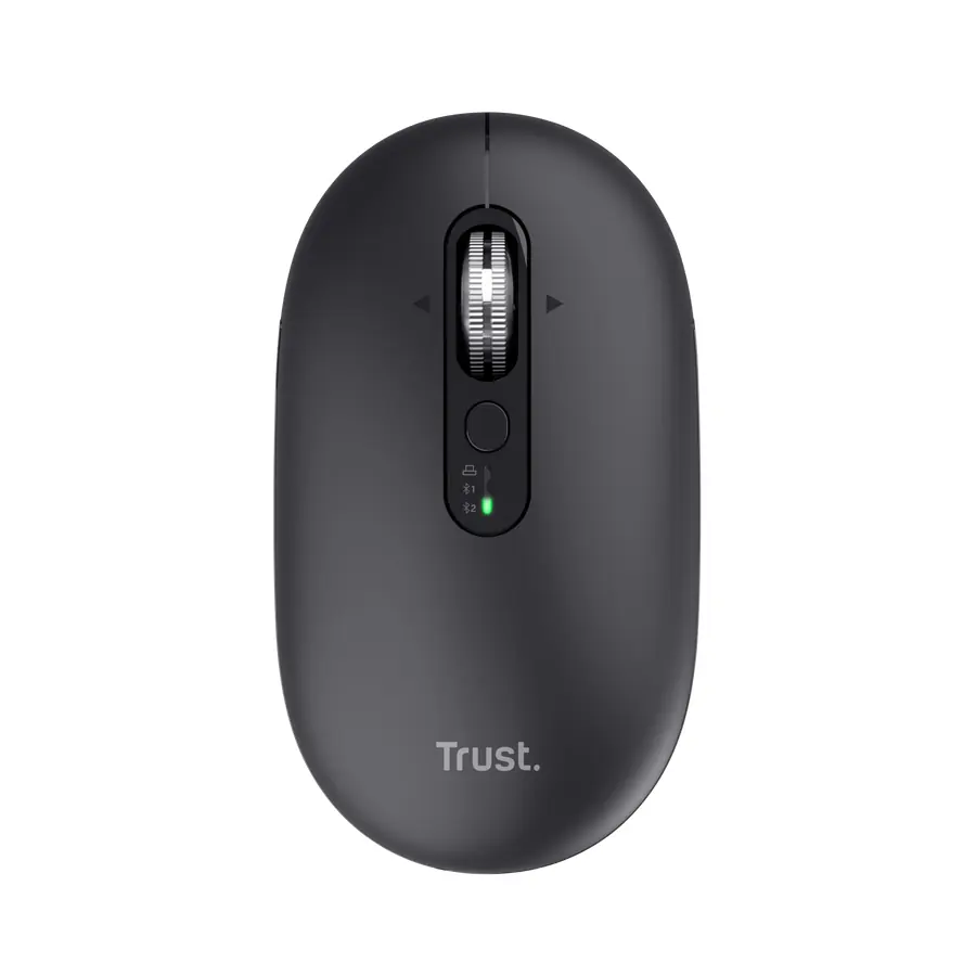 [26018] SERON HYPSCROLL SLIM WRLS MOUSE BLK