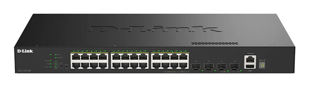 [DGS-1530-28P] 24 PORTS GE POE(30W) + 4 PORTS