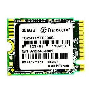 [TS256GMTE300S] 256GB M2 2242 PCIEGEN3X4 NVME 3DTLC