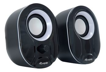 [245333] MINI SPEAKER USB 2.0 BLACK RED