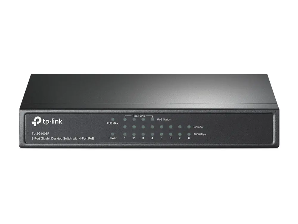 [TL-SG1008P] SWITCH DESKTOP/RACK  8 + 8