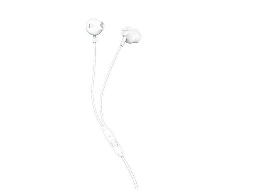 [TAUE101WT/00] AURICOLARE CABLATO+MICROFONO WHITE
