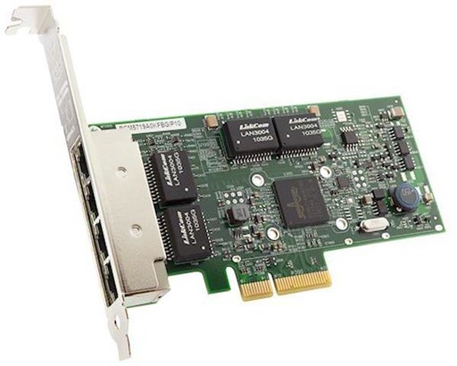 [7ZT7A00484] BROADCOM NETXTREME PCIE 1GB 4-PORT