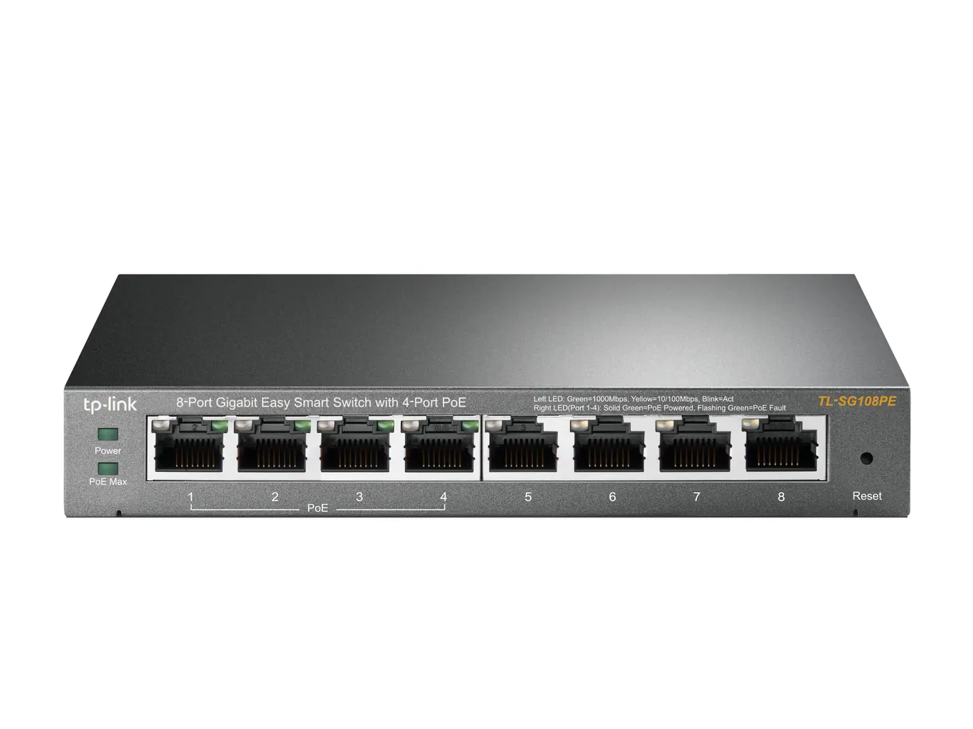 [TL-SG108PE] SWITCH EASY SMART 8P