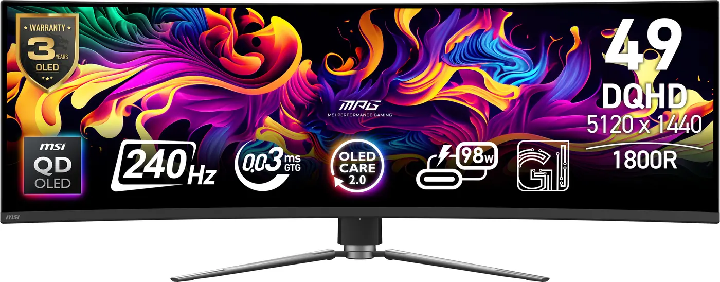 [9S6-3FA84T-016] MPG 491CQPX QD-OLED