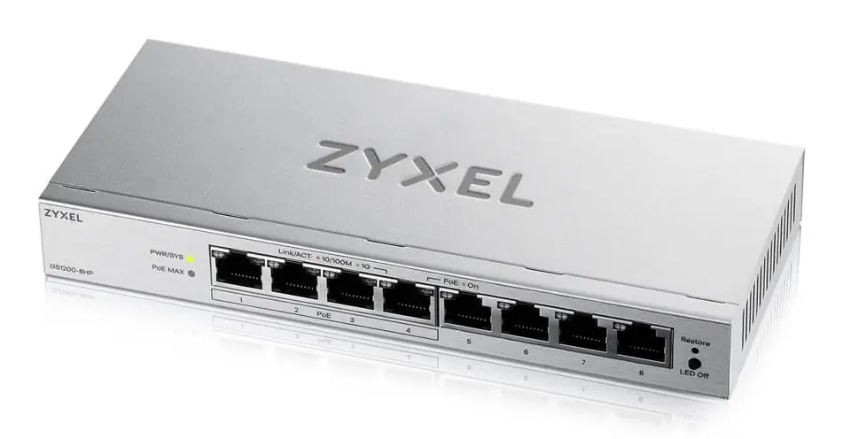 [GS12008HPV3EU11] SWITCH SMART 8G POE 60W