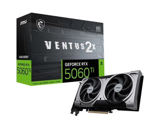 [RTX5060TV2X016P] RTX 5060 TI 16G VENTUS 2X OC PLUS