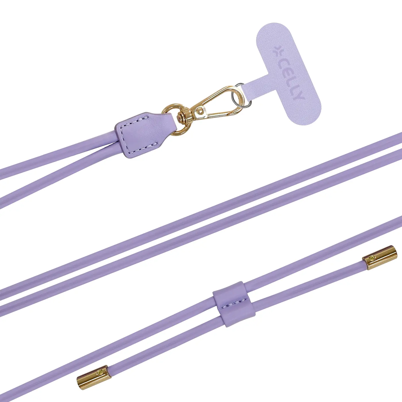 [COLNECKLACETVL] NECK LACET VIOLET