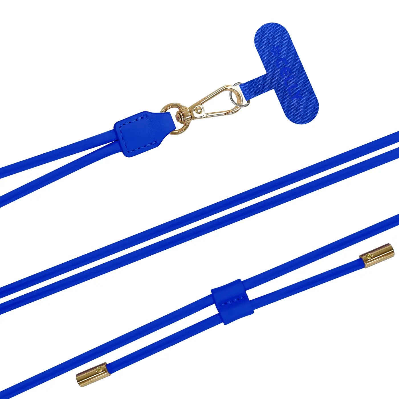 [COLNECKLACETBL] NECK LACET BLUE