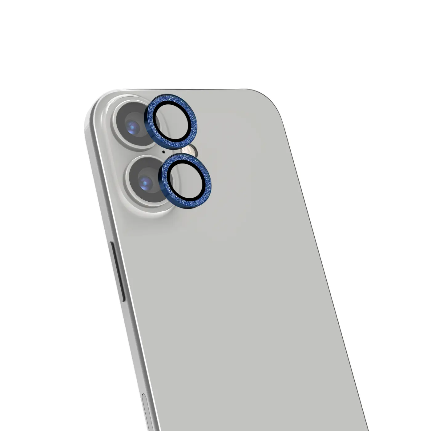 [COLGLICAM1150BL] CAMERA LENS GLITTER IPHONE 17 BLUE