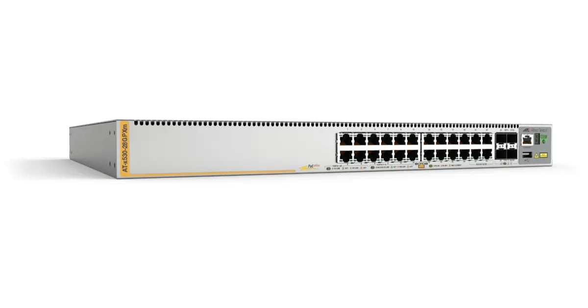 [AT-X530-28GPXM] 20 X 100/1000-T POE+   4X