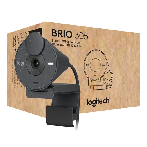 [960-001469] LOGITECH BRIO 305 - GRAPHITE