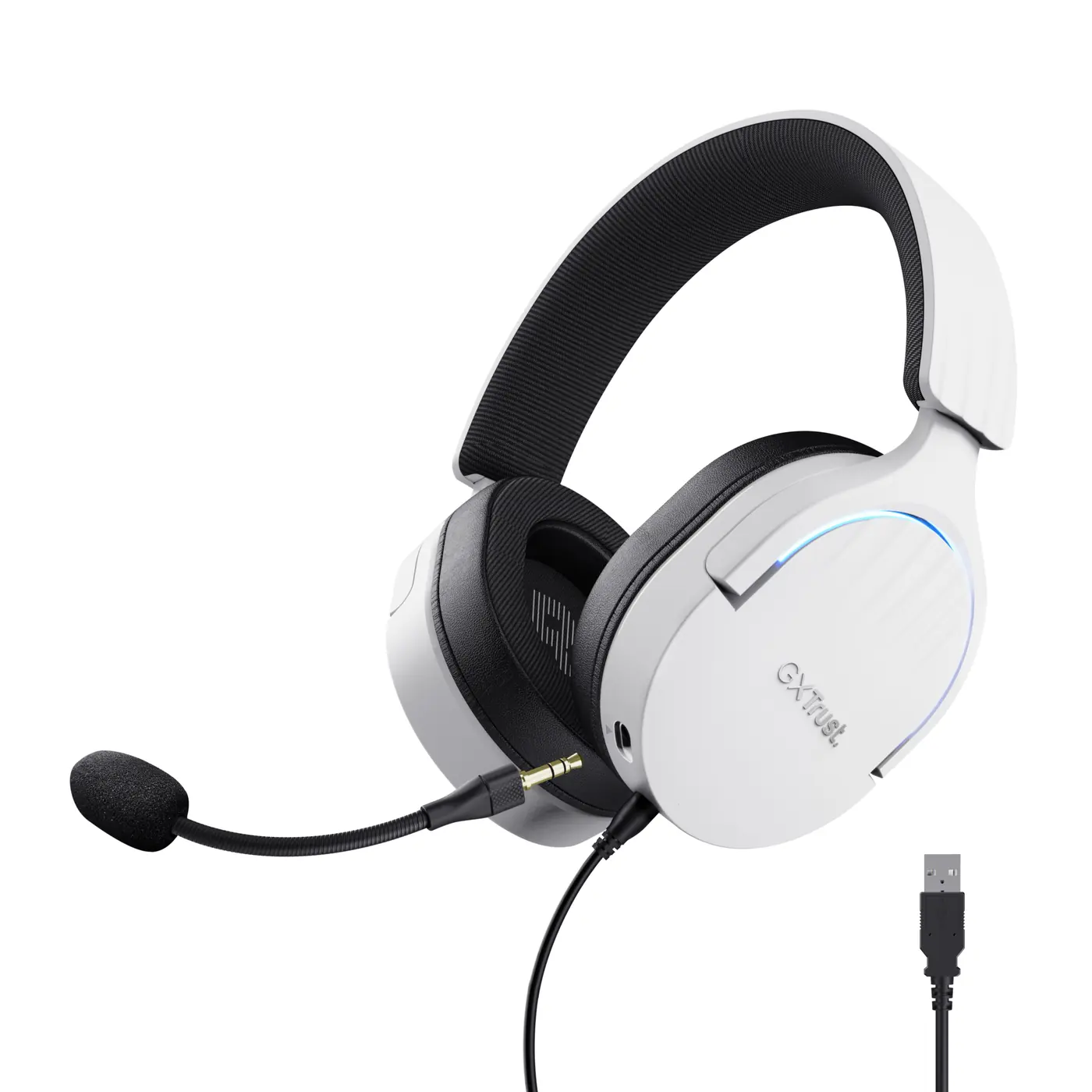 [25302] GXT490W FAYZO 7.1 USB HEADSET WHT