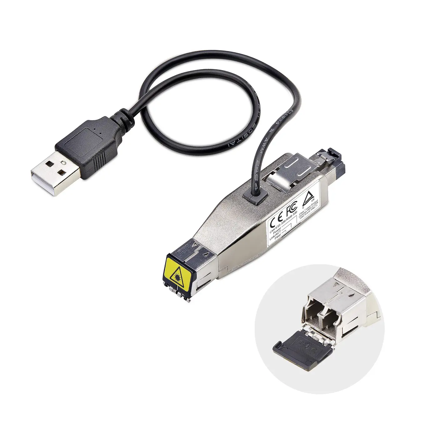 [D01ML55UFIBERME] CONVERTITORE DA FIBRA A RJ45