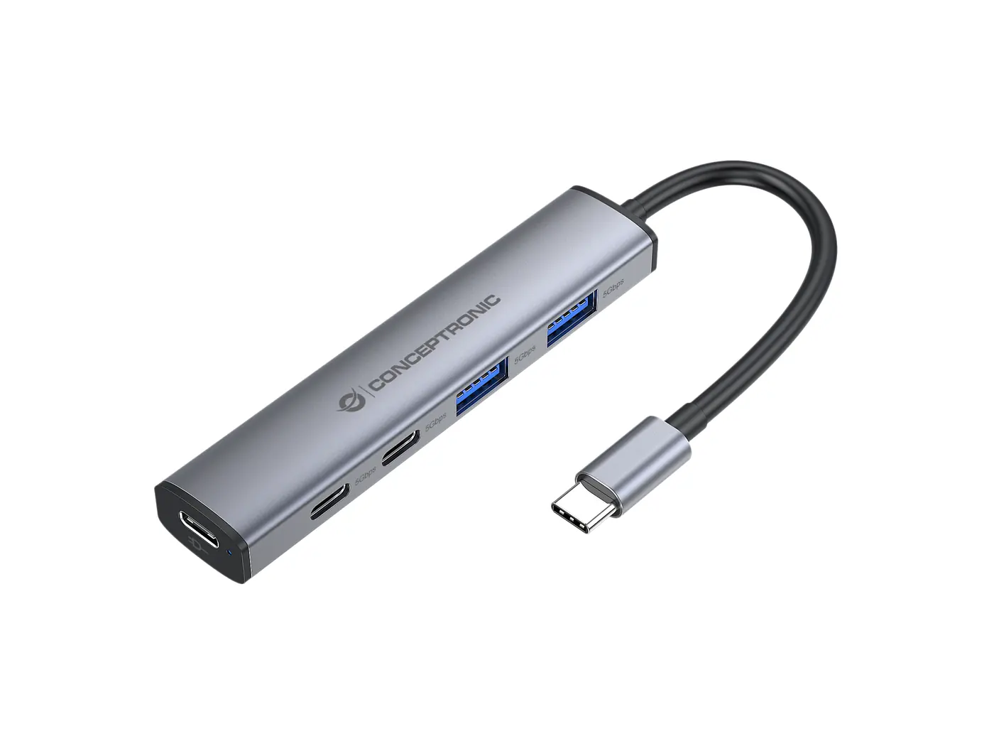 [HUBBIES22G] 4-PORT USB 3.2 GEN 1 HUB, 2 X USB-C