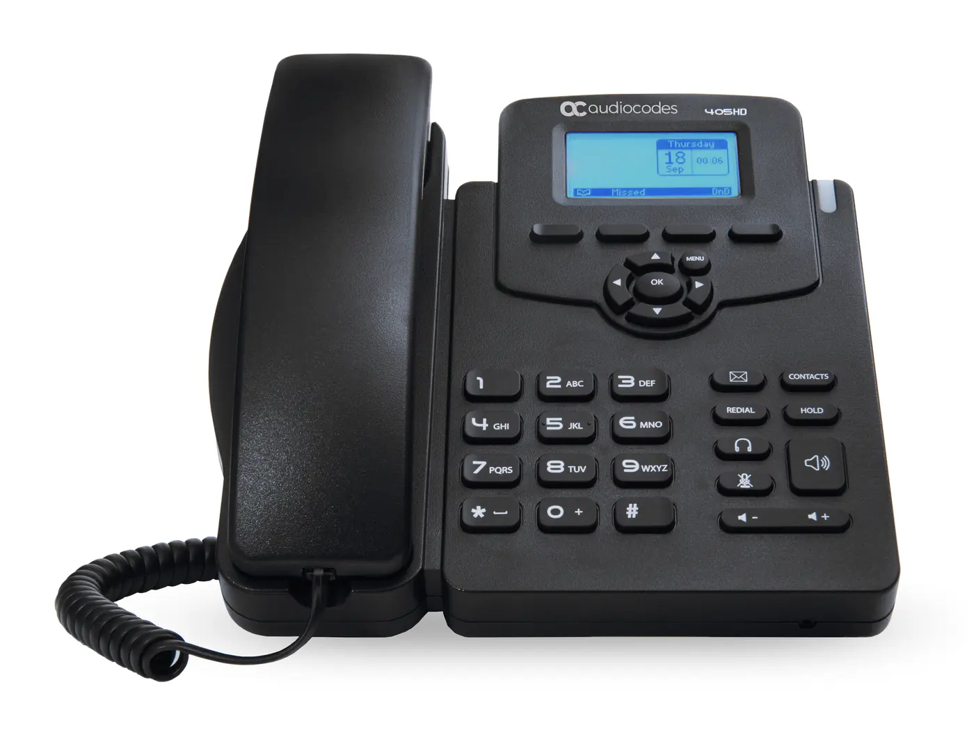 [IP405HDEG] AUDIOCODES 405HD IP-PHONE POE GB