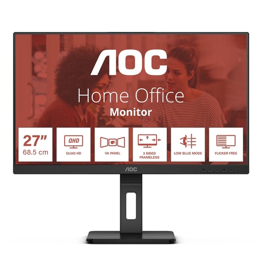 [Q27E3UMF] MONITOR 27 QHD IPS REG ALT