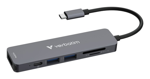 [32156] USB C MULTIPORT HUB 6 PORTE CARDREA