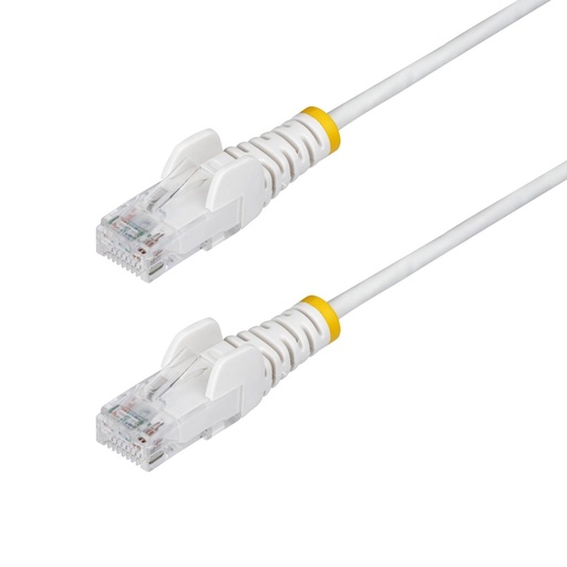 [N6PAT250CMWHS] CAVO SLIM CAT6 BIANCO DA 2.5M