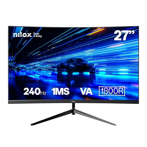 [NXM27CRV2402] MONITOR 27 CURVO 240HZ VA HDMI DP