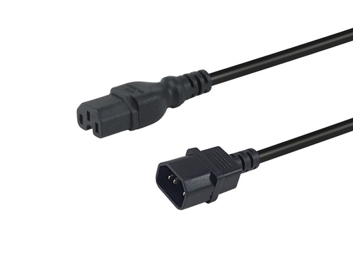 [112171] HIGH QUALITY POWER CORD C14 TO C15