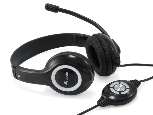 [245301] CHAT HEADSET 3.5MM USB CONNECTOR