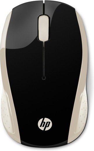 [2HU83AA] HP 200 GOLD WIRELESS MOUSE