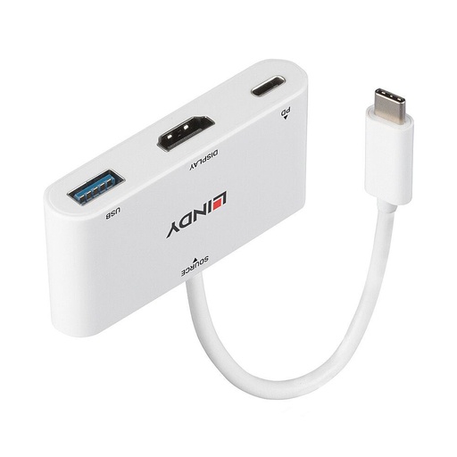 [43340-LND] CONVERTER USB 3.1C-HDMI USBA + P.D.