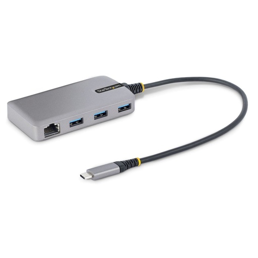 [5G3AGBB-USB-CST] HUB USB-C A 3 PORTE USB-A RJ45