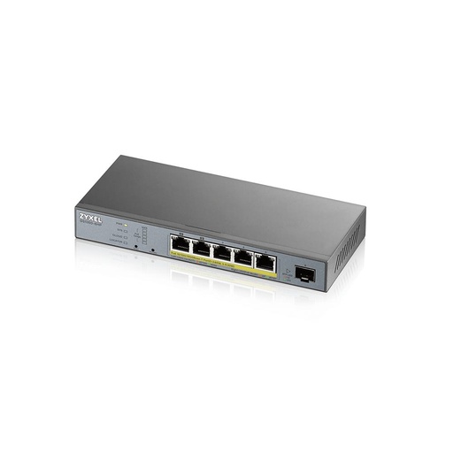 [GS1350-6HP-EU01] SWITCH MANAGED CCTV 5 PORTE GIGABIT