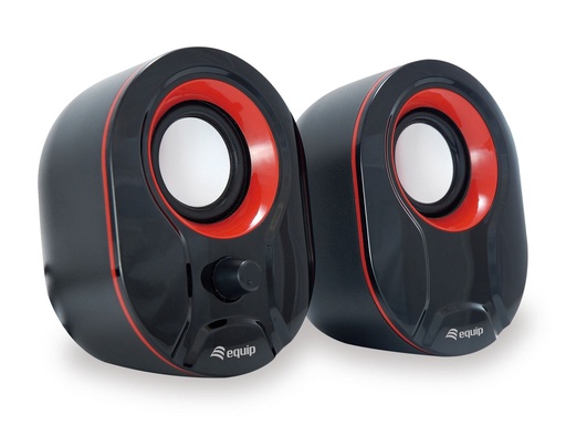[245332] MINI SPEAKER USB 2.0 BLACK WHITE