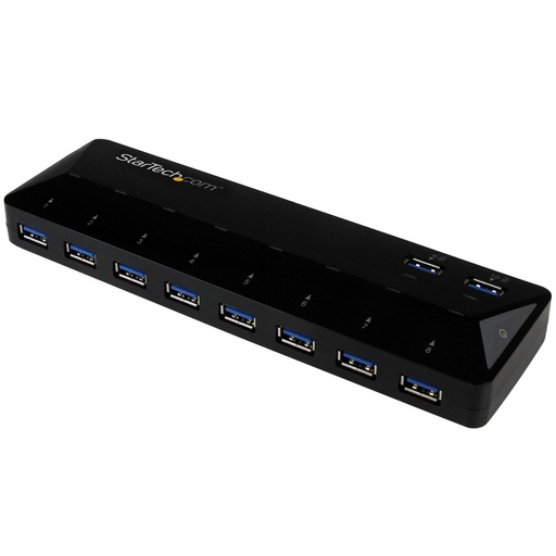 [ST103008U2C] HUB USB3.0 A 10 PORTE RICARICA