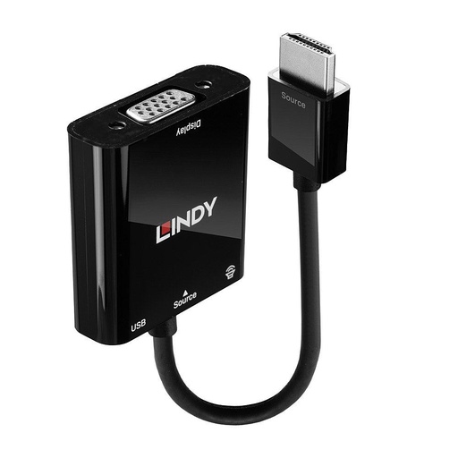 [38285] CONVERTER MICRO HDMI A VGA   AUD