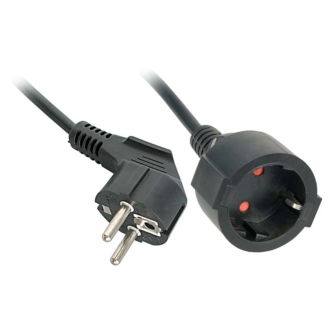[30245] CAVO PROLUNGA SCHUKO NERO  5M