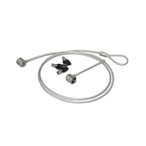 [HA41561] CAVO SICUREZZA DOPPIO PER NOTEBOOK