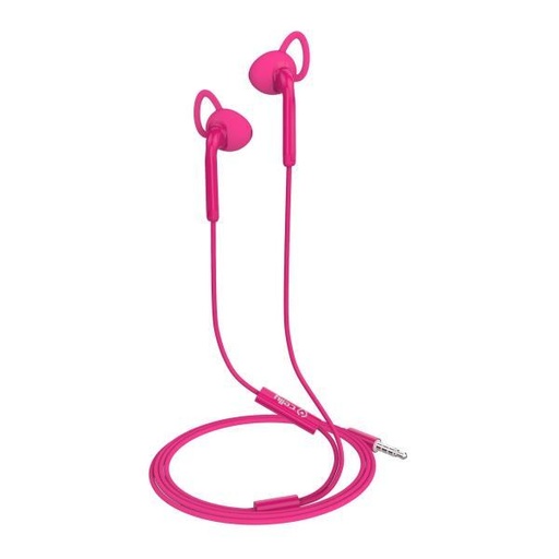 [UP400ACTPK] DROP STEREO EARPHONES 3.5MM PINK
