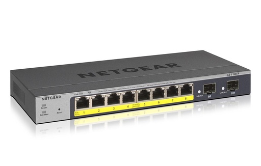 [GS110TP-300EUS] SWITCH POE+ GIG SMART MANAGED 8P