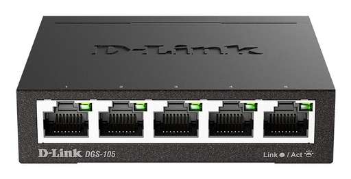 [DGS-105] SWITCH 5 PORTE GIGA 10/100/1000 M