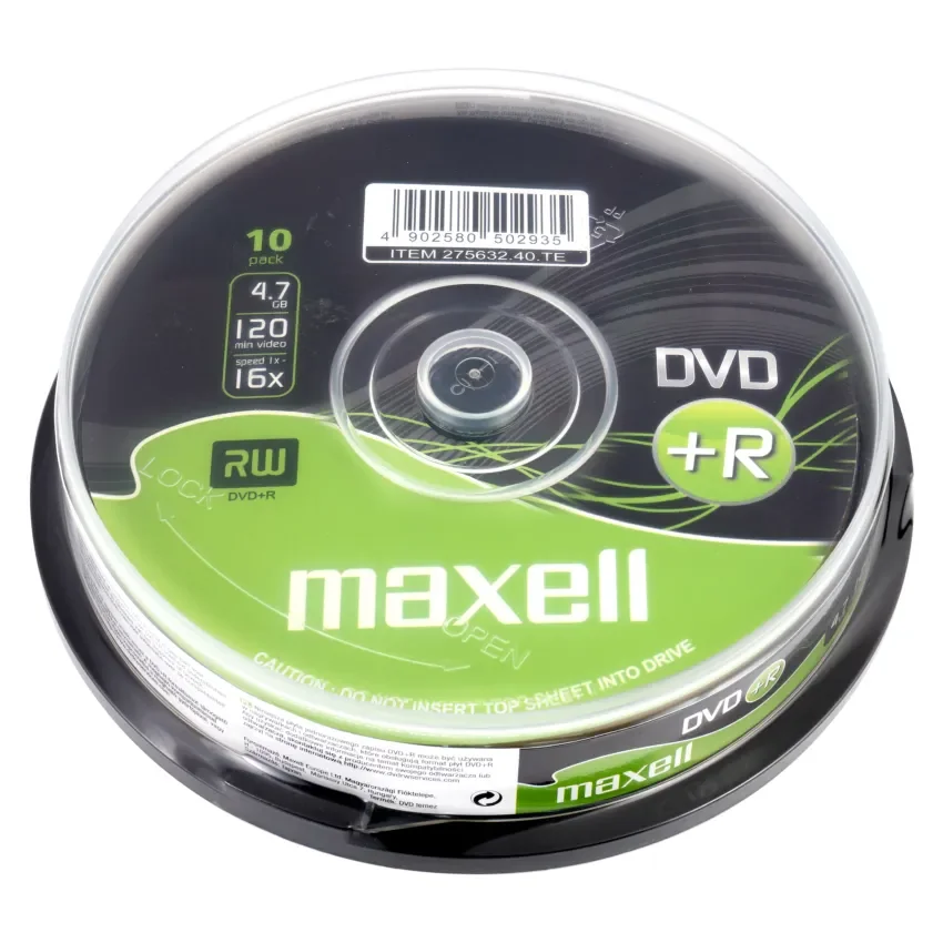 [275632] 10PZ.DVD+R 4.7GB 16X SPINDLE