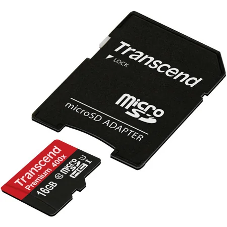 [TS16GUSD300S-A] 16GB UHS-I U1 MICROSD WITH ADAPTER