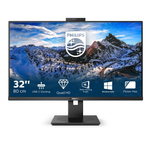 [326P1H] 31 5 IPS QHD USB-C DOCKING ERGO